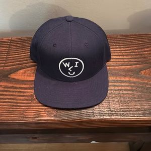Wilco concert SnapBack cap in Navy
